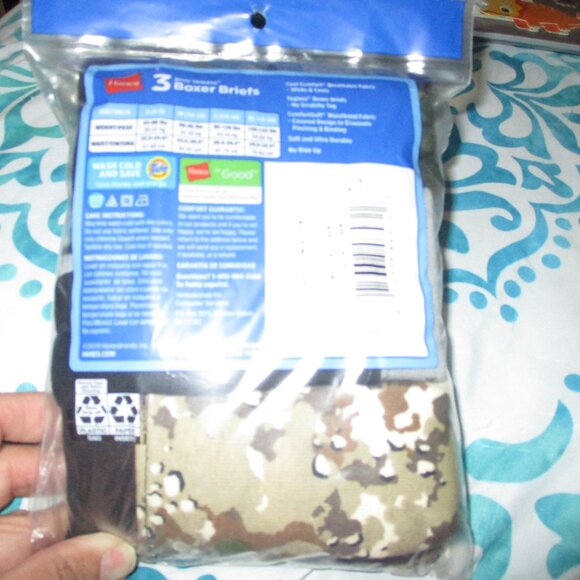 Hanes Boys Tagless Boxer Briefs Size XL (18) - Picture 4 of 6